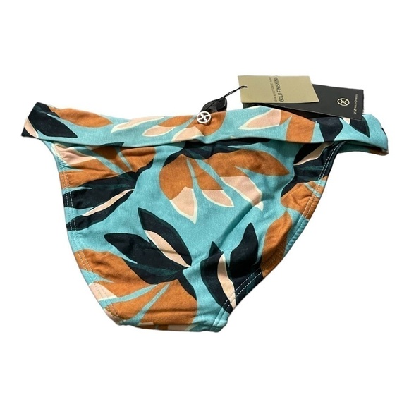VIX Paula Hermanny Aqua Matisse Bikini Bottoms Size 6 - Picture 5 of 5
